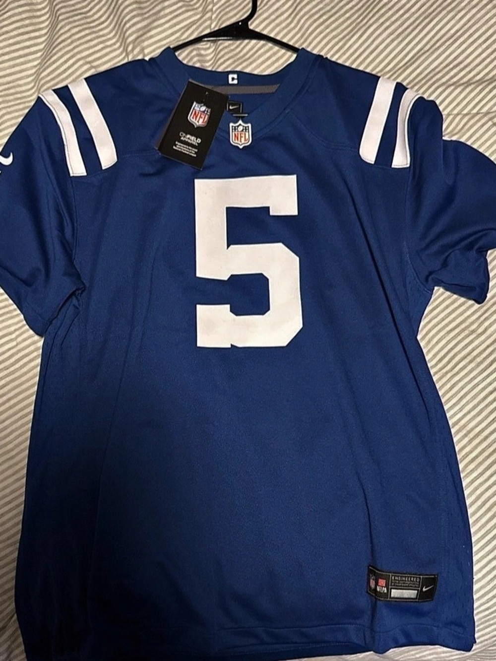 Nike Anthony Richardson Indianapolis Colts Nike Game Jersey Colts #5 Blue &